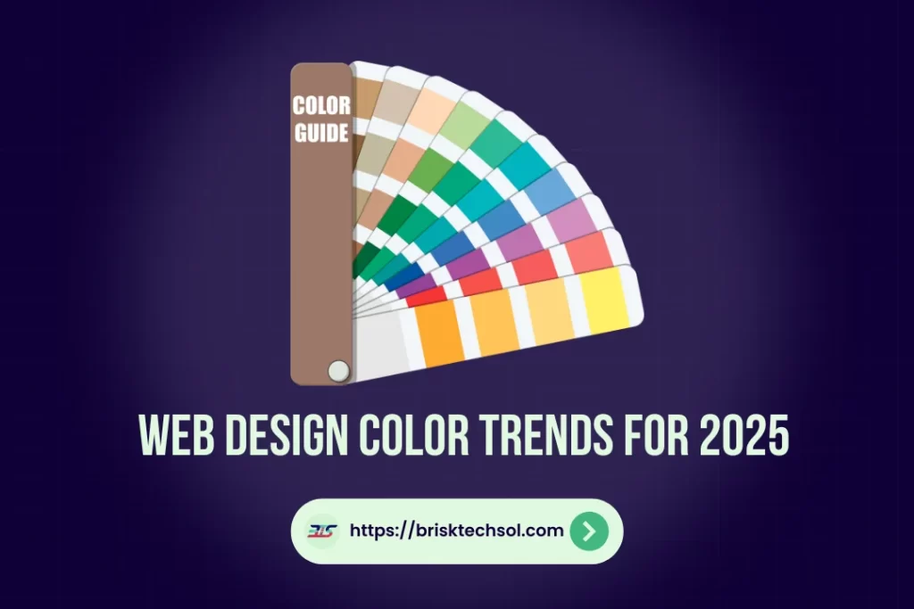 web design color trends 2025