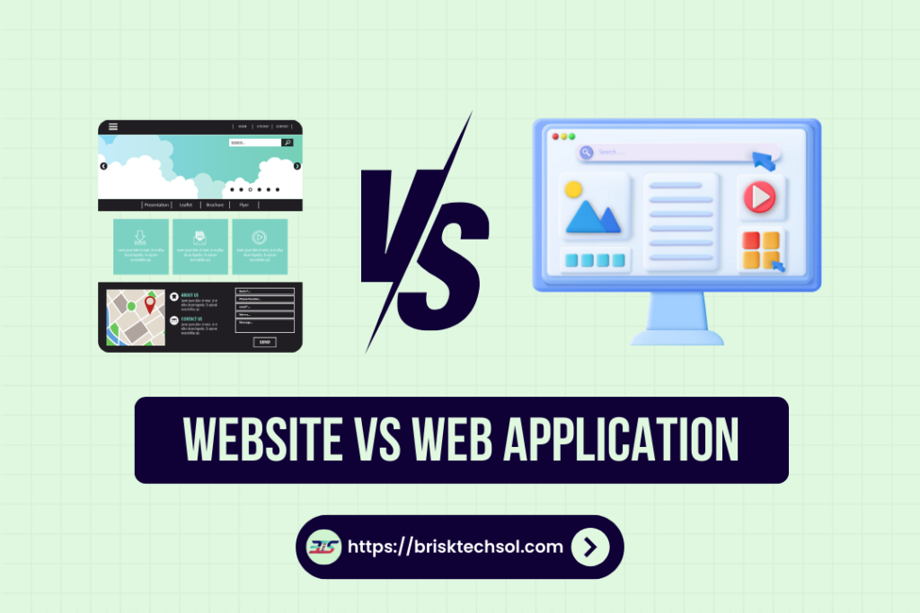 website vs web application