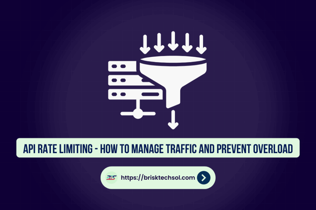 API rate limiting to control traffic and avoid overload