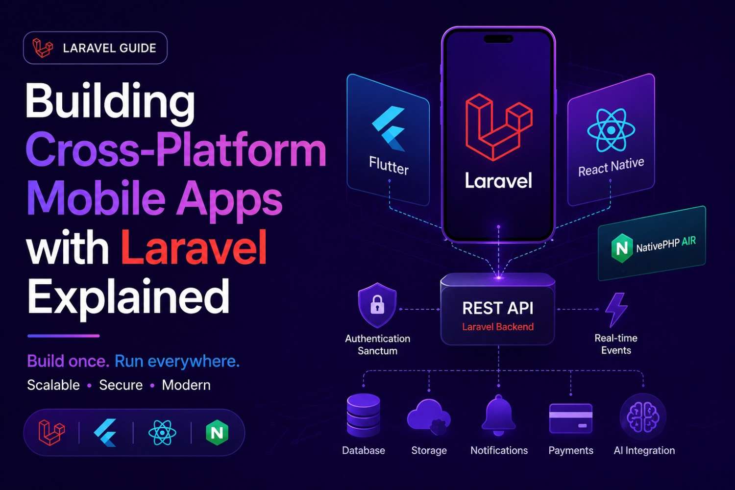 Building Cross-Platform Mobile Apps with Laravel Explained